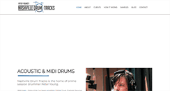 Desktop Screenshot of nashvilledrumtracks.com